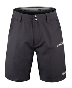 Pantaloni Force Blade MTB cu sub-pantaloni cu bazon Negru XS