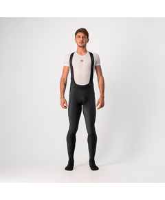 Pantaloni lungi cu bretele Castelli Velocissimo 5, Negru/Gri, L