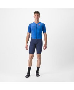 Costum de triatlon cu maneca scurta Castelli PR 2 Speed Suit Albastru/Bleumarin M