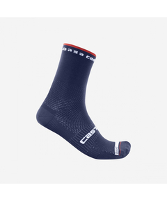 Sosete Castelli Rosso Corsa PRO 15 Bleumarin L/XL 40-43