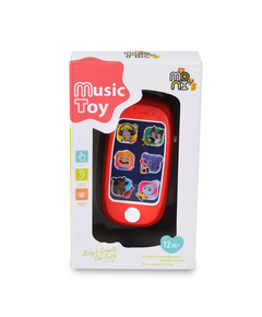 Telefon interactiv pentru bebelusi Moni K999-150- Rosu