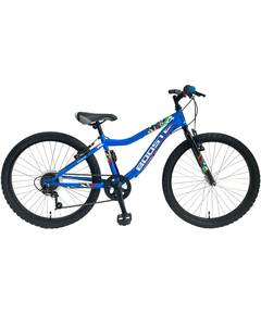 Bicicleta Copii Booster 2023 Plasma - 24 Inch, Albastru