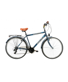 Bicicleta Oras Dhs 2853 - 28 Inch, Albastru, Culoare produs: Albastru