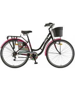 Bicicleta Oras Polar Grazia 6s 2023 - 28 inch, L, Negru