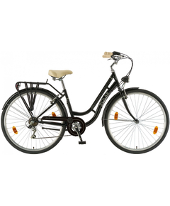 Bicicleta Oras Polar Grazia Retro 6s - 28 inch, L, Negru