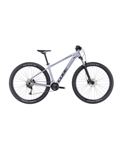 Bicicleta Mtb Cube Access WS PRO 2023 - 27.5 Inch, S, Argintiu, Culoare produs: Argintiu, Marime produs: S, Varianta produs: 27.5 inch