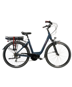 Bicicleta Electrica Devron 28414 - 28 Inch, 460mm, Albastru