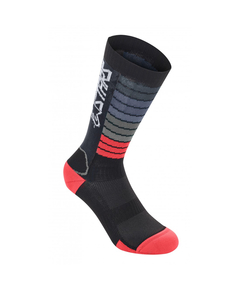 Sosete Alpinestars Drop Socks 22 Black/Bright Red M