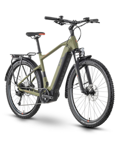 Bicicleta Electrica Oras Raymon CrossRay E 5.0 - 27.5 Inch L, Verde, Culoare produs: Verde, Marime produs: L, Varianta produs: Barbati