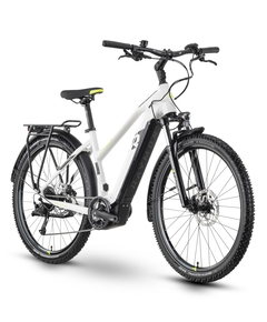 Bicicleta Electrica Oras Raymon CrossRay E 5.0 Lady - 27.5 Inch L, Alb, Culoare produs: Alb, Marime produs: L, Varianta produs: Femei