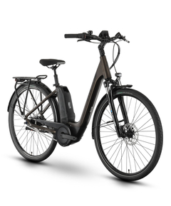 Bicicleta Electrica Oras Raymon CityRay E 4.0 SE FW - 26 Inch, M, Maro, Marime produs: M, Dimensiune roata produs: 26 inch