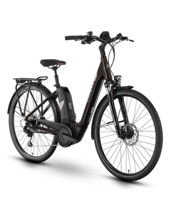 Bicicleta Electrica Oras Raymon CityRay E 5.0 SE - 26 Inch, M, Negru, Marime produs: M, Dimensiune roata produs: 26 inch