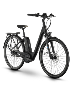 Bicicleta Electrica Oras Raymon CityRay E 6.0 SE - 28 Inch, L, Negru, Marime produs: L, Dimensiune roata produs: 28 inch