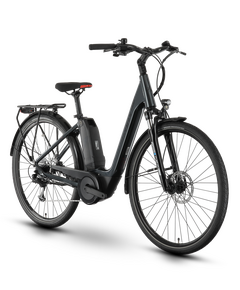 Bicicleta Electrica Oras Raymon CityRay E 1.0 SE - 26 Inch, M, Antracit, Marime produs: M, Dimensiune roata produs: 26 inch