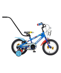 Bicicleta Copii Polar 2024 Police - 14 Inch, Albastru