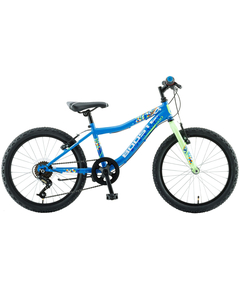 Bicicleta Copii Booster Plasma - 20 Inch, Albastru-Verde