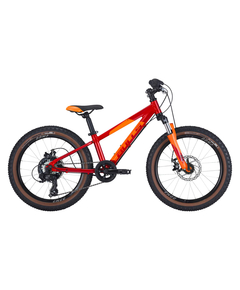 Bicicleta Copii Bulls Tokee 20 Disc - 20 Inch, Rosu-Portocaliu, Culoare produs: Rosu/Portocaliu