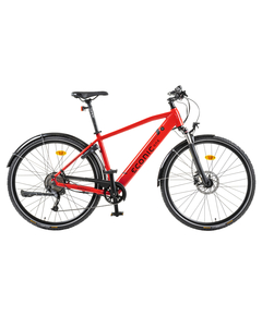 Bicicleta Electrica Econic One Smart Urban - 28 Inch, M, Rosu, Reambalat