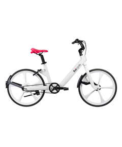 Bicicleta Ride Sharing Baicycle - 24 Inch, Alb