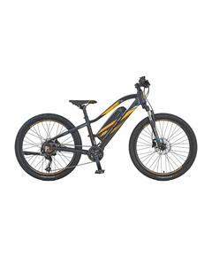 Bicicleta Electrica Devron 51721 - 24 Inch, 340 mm, Negru