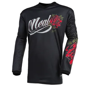 Bluza Ciclism Femei O'Neal Element Women Roses - L, Negru-Rosu