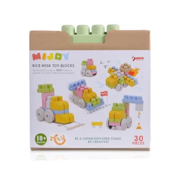 Cuburi Lego Mari Asamblare Sunta Toys -Mijoy, 30 Piese