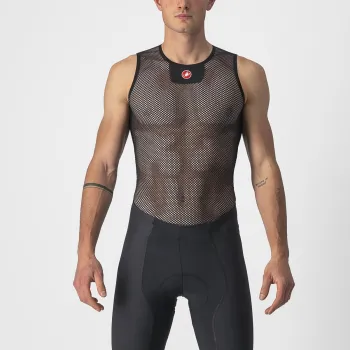 Bluza de corp perforata Castelli Core Mesh SL, Negru, S/M