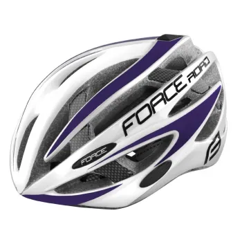 Casca Force Road, alb/violet S-M (54-58 cm)