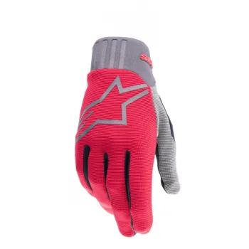 Manusi Alpinestars Youth A-Dura Gloves Red Fluo XS