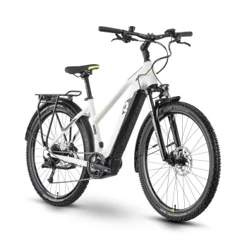 Bicicleta Electrica Oras Raymon CrossRay E 5.0 Lady - 27.5 Inch L, Alb