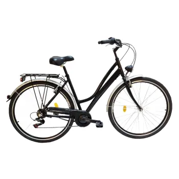 Bicicleta Oras Dhs City 28001 - 28 Inch, L, Negru