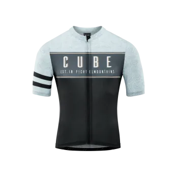 TRICOU CUBE BLACKLINE JERSEY CMPT S/S GREY BLUE S