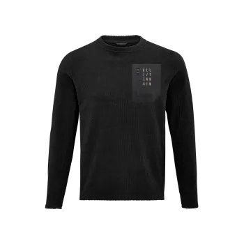 TRICOU CUBE ATX FLEECE JERSEY L/S BLACK L