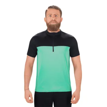 TRICOU CICLISM SQUARE ACTIVE S/S VERDE NEGRU XL