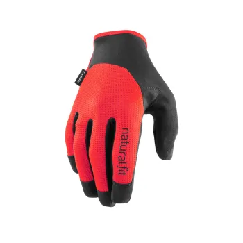 MANUSI CUBE GLOVES LONG FINGER X NF BLACK - RED L