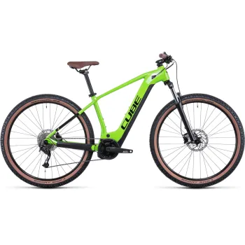 BICICLETA CUBE REACTION HYBRID PERFORMANCE 500 SHINYAPPLE BLACK 2022 Cadru 15" (S) - ROTI 27.5"