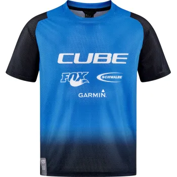 TRICOU CUBE VERTEX  ROOKIE X ACTIONTEAM S/S BLACK/BLUE XL