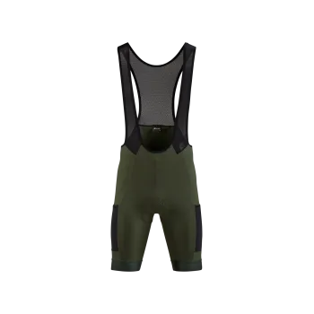 PANTALONI CUBE BLACKLINE BIB SHORTS CARGO OLIVE L