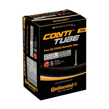 Camera bicicleta Continental Tour 28 Hermetic Plus S42 valva presta