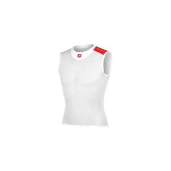 Bluza de corp perforata Castelli Core Mesh SL, Alb, L/XL