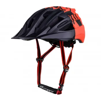 Casca Force Corella MTB negru/rosu S-M (54-58 cm)