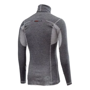 Bluza de corp cu guler Castelli Flanders Neck Warm, Gri, XS