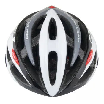 Casca Ciclism Junior Force Road, XS-S, Negru-Alb-Gri