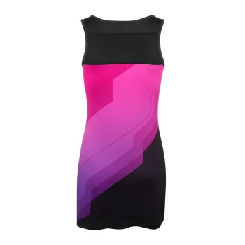 Rochie sport Force Abby roz/negru XS