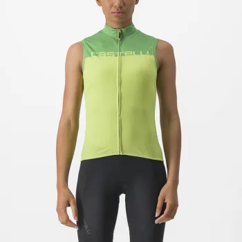 Tricou fara maneci Castelli Velocissima SL de dama Lime/Verde XS