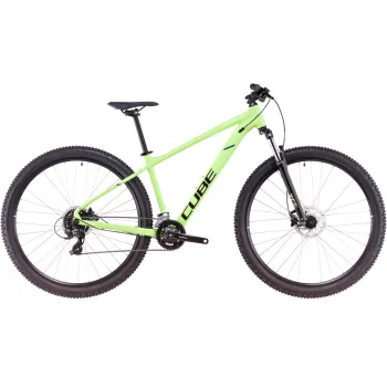 BICICLETA CUBE AIM ONE LEMONSQUEEZE BLACK 2025 cadru XL (22") - roti 29"