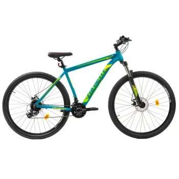 Bicicleta MTB Colinelli COL25, Marimea M, 29 inch, Verde, Schimbator Shimano ST-EF500 EZ-FIRE PLUS, 24 Viteze, Cadru Aluminiu, Frane pe Disc