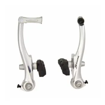 Frana spate FV851251, 110x60mmx135grade, Vbrake, argintiu