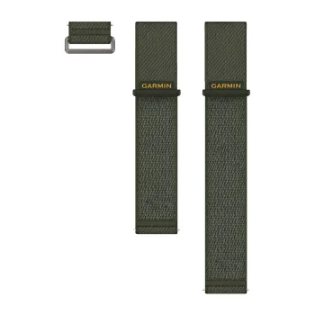 Garmin Curele cu eliberare rapidă (Quick Release 24 mm) | Nailon ComfortFit moss