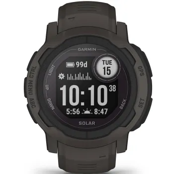 Garmin - Instinct 2 Solar smartwatch robust cu GPS - Graphite